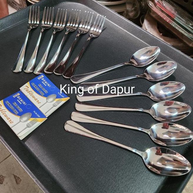 Sendok Makan Gau Makan Gemini Dinner Spoon Dinner Fork