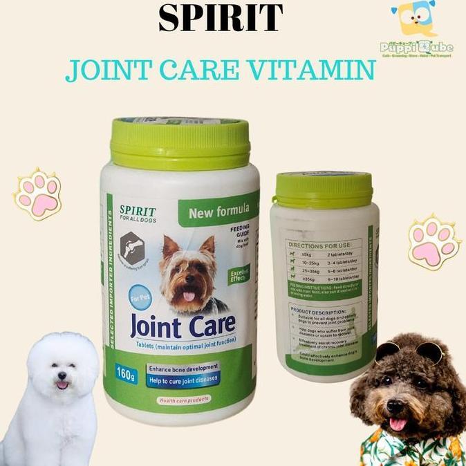 SPIRIT JOINT TABLETS VITAMIN - VITAMIN SUPPLEMENT SENDI OTOT ANJING