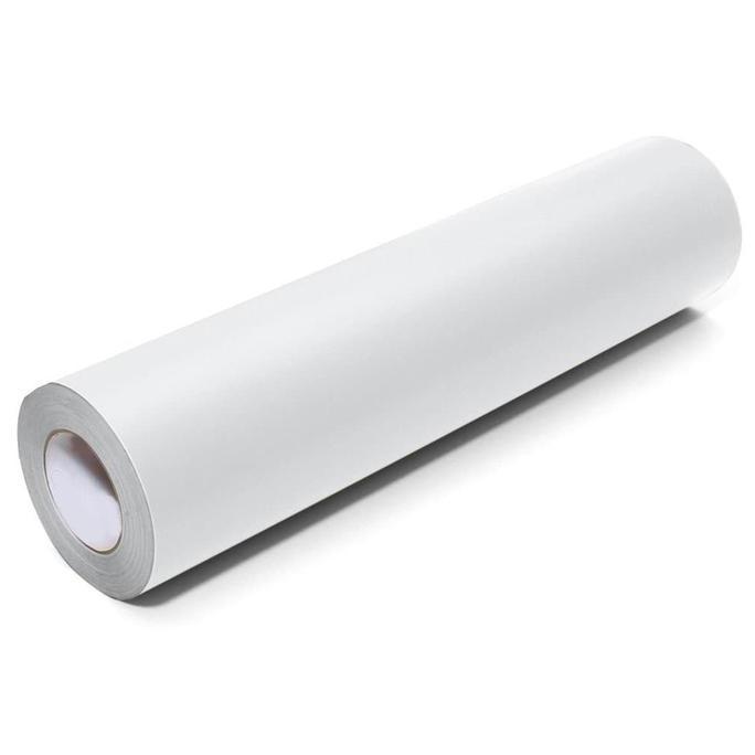 Parts- Stiker Vinyl Putih Susu Matte/Doff/Satin 120 Cm Sticker Skotlet