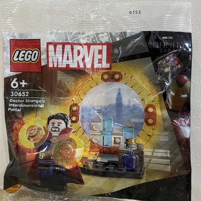 Promo LEGO Polybag 30652 Doctor Dr. Strange Interdimensional Portal Marvel Diskon