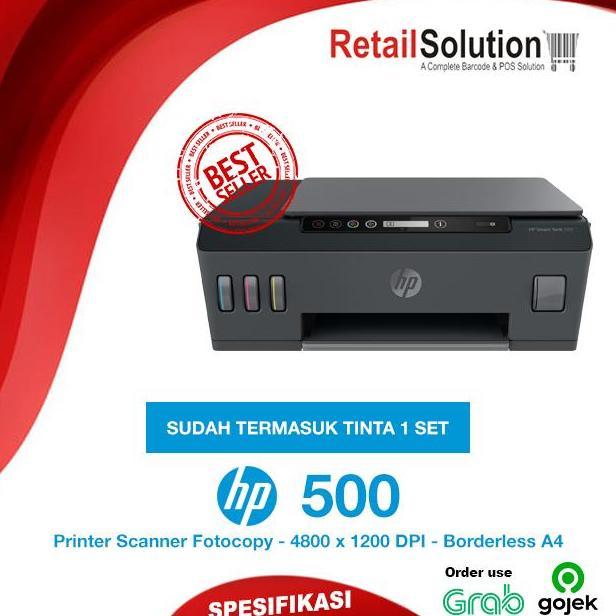 HP Smart Tank 500 AIO Printer - Print Scan Copy USB Pengganti HP 315