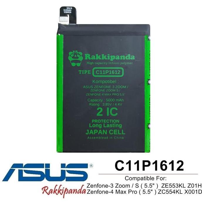 Phone- Baterai Asus Zenfone 3 Zoom S C11P1612 Double Ic Protection
