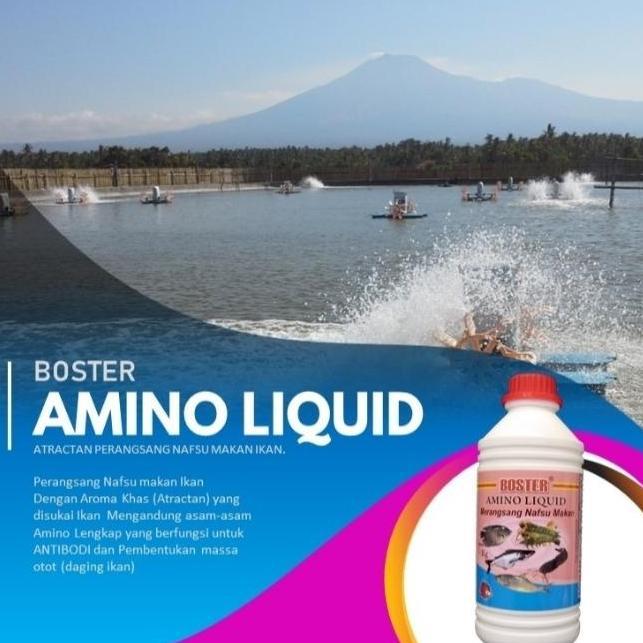 BOSTER AMINO LIQUID NAFSU MAKAN IKAN