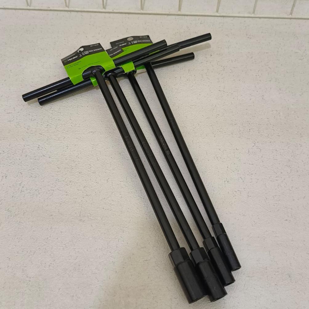 MURAH TEKIRO Kunci T 4pcs 8-10-12-14mm + Kunci Sok Shock 27pcs Victory + Kunci L Set Panjang 9pcs - 