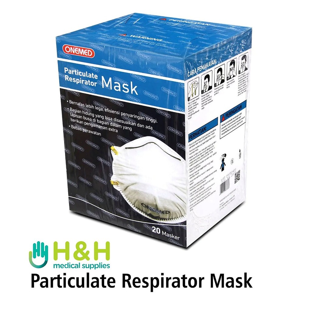 Masker N95 Onemed / Masker N 95 Kesehatan / Masker N95 Medis