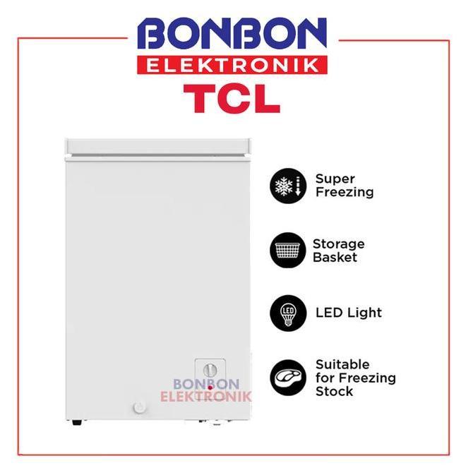 Sale Tcl Chest Freezer 100L Tcf-100Yid / Tcf 100Yid Freezer Box