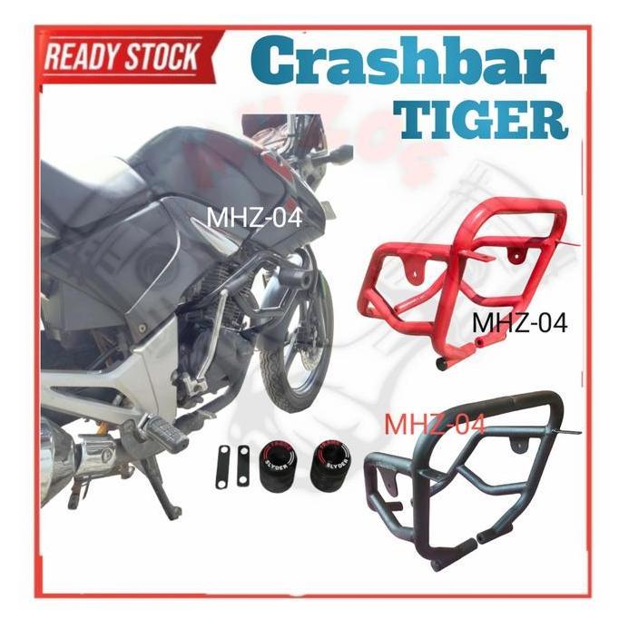 Crashbar Honda Tiger Revo Tiger Lama Jalu Slider Agna Engine Guard