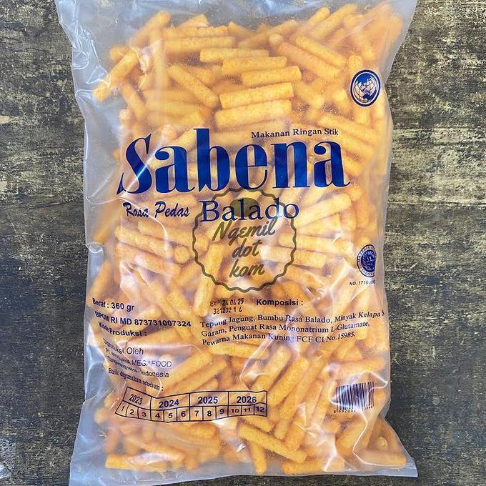 SABENA SNACK / STIK SABENA KEJU BALADO / STICK SABENA