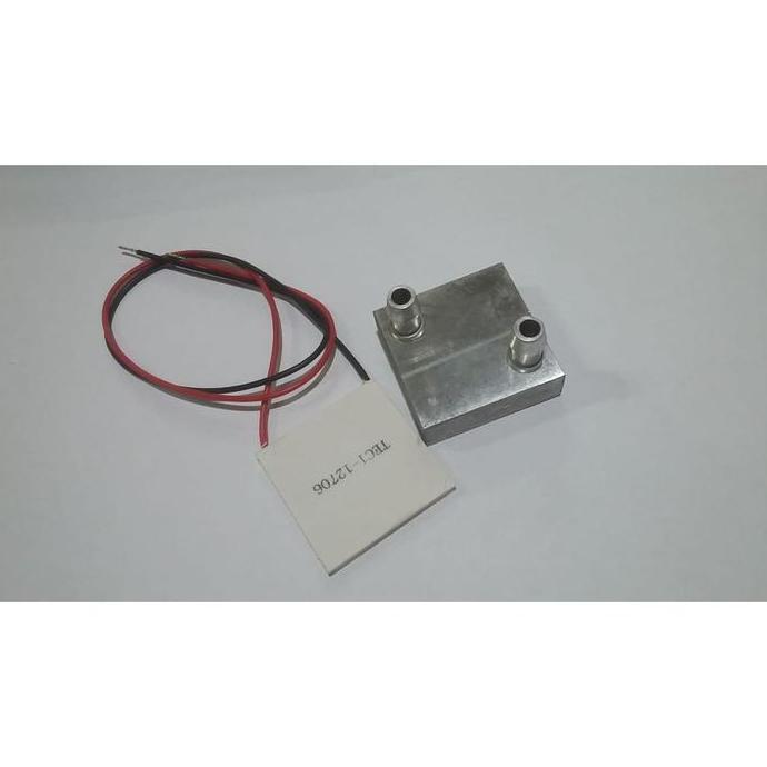 SET ELEMEN PENDINGIN PELTIER 12706 & PENDINGIN PELTIER WATERBLOCK MD27