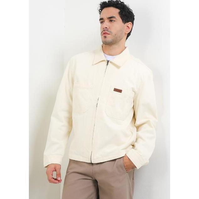 Hush Puppies Jaket Denim Pria Rummel Off White
