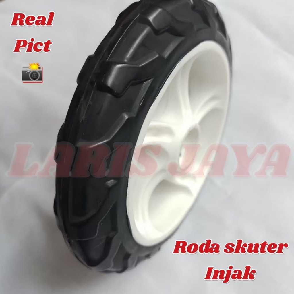 Roda Skuter Injak Original Universal Bisa Untuk Semua Skuter Pedal Injak , Asli Roda Belakang Skuter