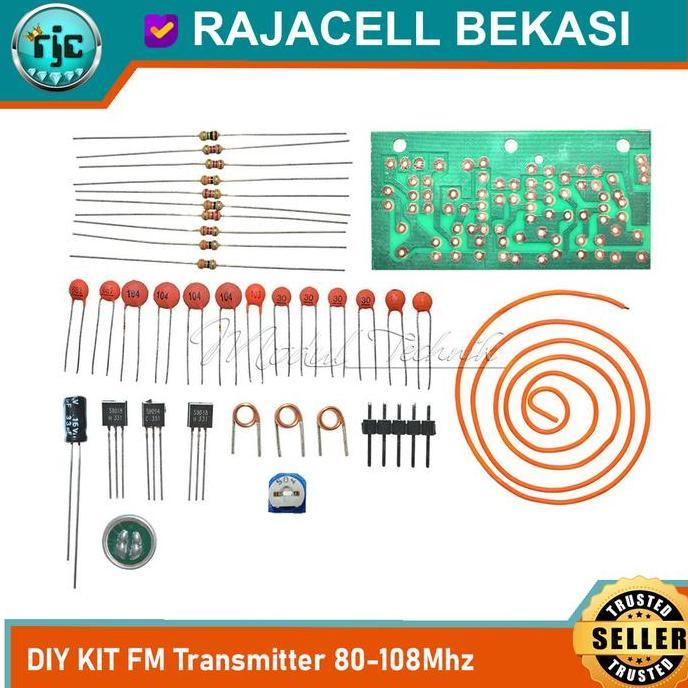 Fm Radio Transmitter 76-108Mhz Wireless Mic Diy Kit Module