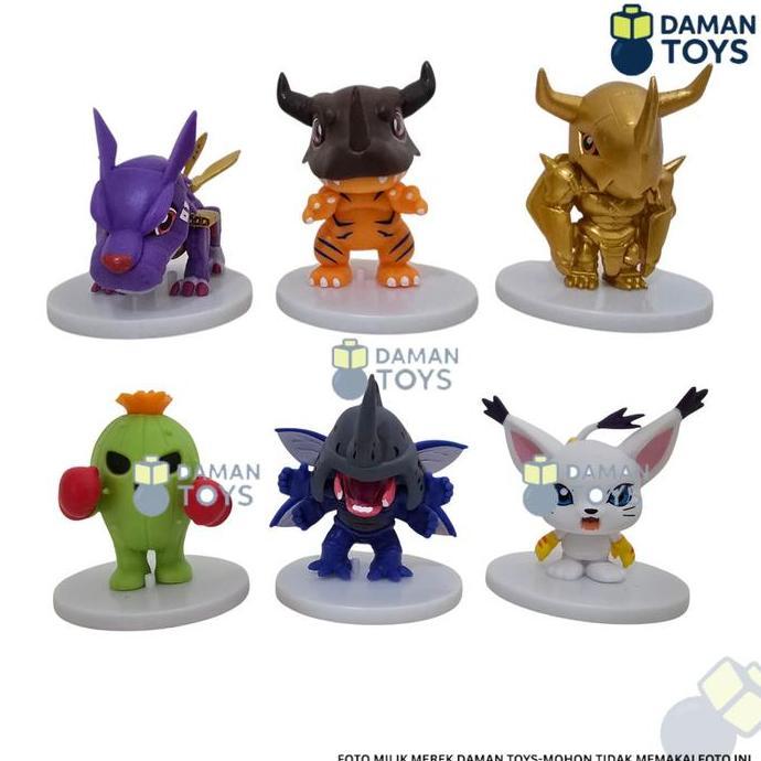 Best Seller Figure Set Digimon Greymon Angemon - Set Angemon Digimon Berkualitas 100% original