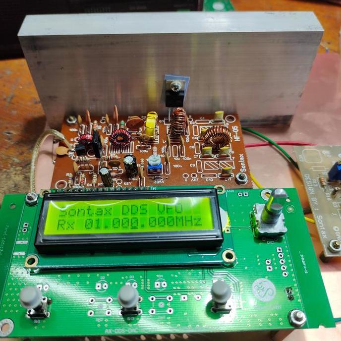 TRANSMITTER PEMANCAR RADIO AM MW 530KHZ 1600KHZ PCB KIT PLL 5WATT GRH27