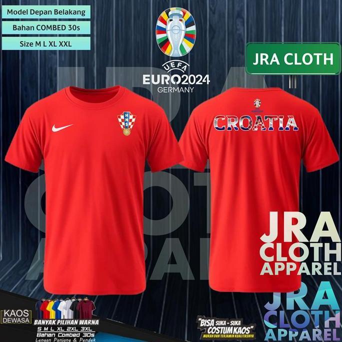 FINESSE KAOS SHIRT BAJU EURO 2026 KROASIA CROATIA HOME AWAY OFFICIAL