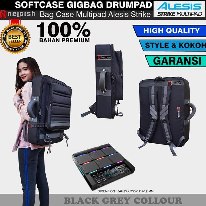 Softcase Gigbag Tas Drum Elektrik Alesis Strike Multipad Percussion by NELCISH