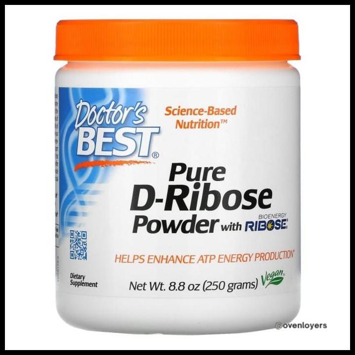 Terlaris Doctors Best Pure D-Ribose Powder With Bioenergy Ribose 250 G