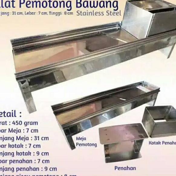 Parut Iris Bawang Stainless