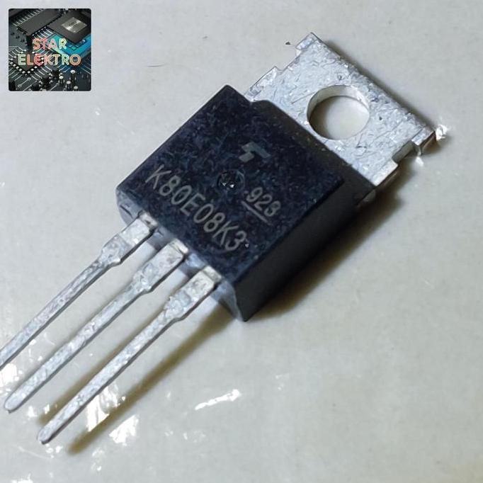 K80E08K3 TO-220 TOSHIBA TK80E08K3 K80E08 K3 80E08 MOSFET N-CHANNEL 80A 75V TRANSISTOR FET SE27