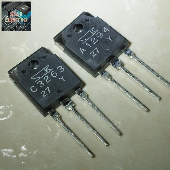 A1294 C3263 SEPASANG TO-3P TRANSISTOR POWER AUDIO AMPLIFIER SANKEN 2SA1294 2SC3263 1294 3263 SE27