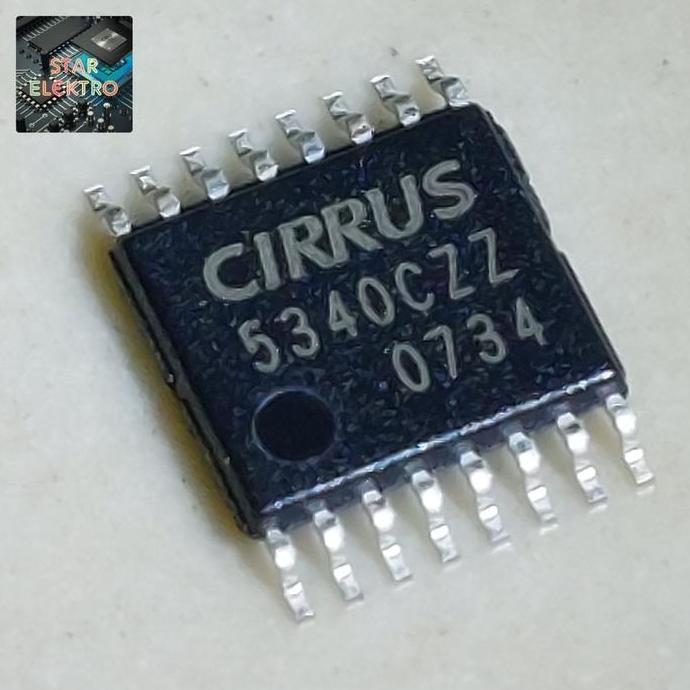 5340CZZ TSSOP-16 SMD CS5340-CZZ CS 5340 CZZ CIRRUS LOGIC IC AC DC CONV SE27