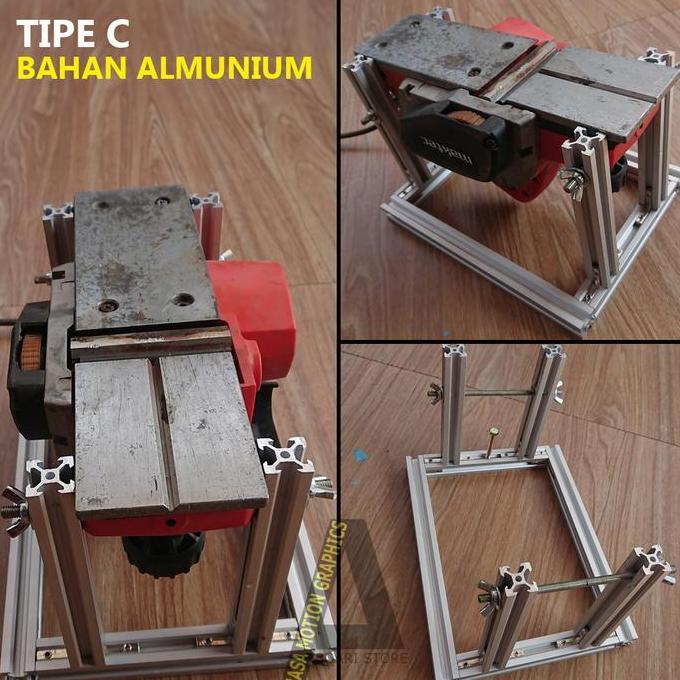 Dudukan Mesin Serut / Mesin Serut Duduk / Planer / Ketam / Jointer