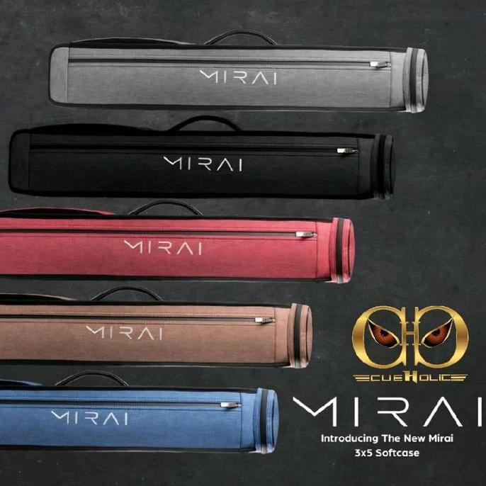 MIRAI Soft Cue Case 3 x 5 / Tas Billiard