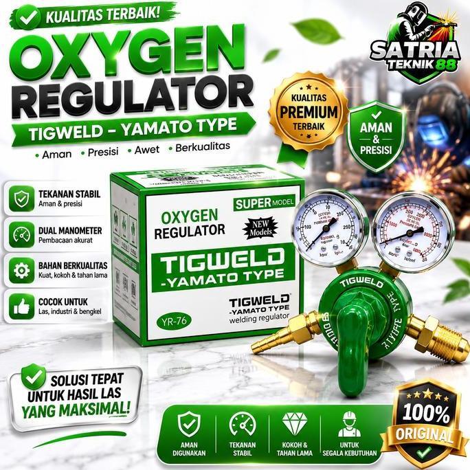 Promo REGULATOR LAS OKSIGEN TIGWELD REGULATOR LAS OXYGEN OXY Diskon