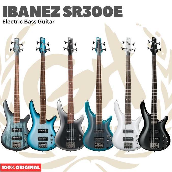 IBANEZ SR300E Electric Bass | Bass Elektrik Soundgear SDGR SR 300 Original Asli