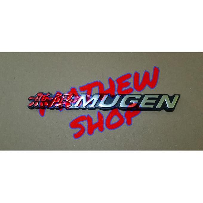 Emblem Tulisan Honda Mugen Crv Brv Hrv Brio Mobilio Jazz Civic Freed