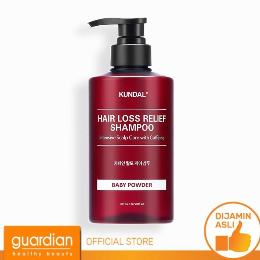 KUNDAL SCALP CARE AND CAFFEINE SHAMPOO - BABY POWDER 500ML MURAH