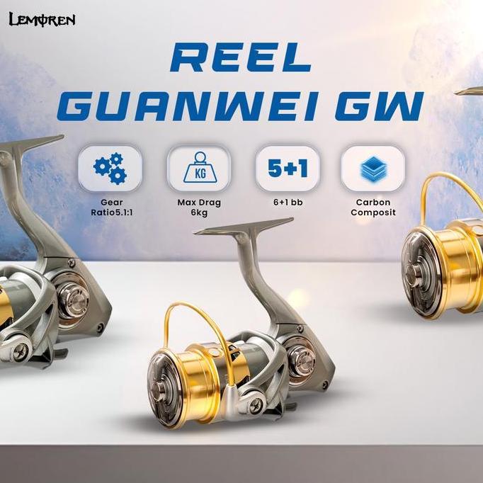 LEMOREN Reel pancing power Handle GW1000-2000 reel spinning RP021