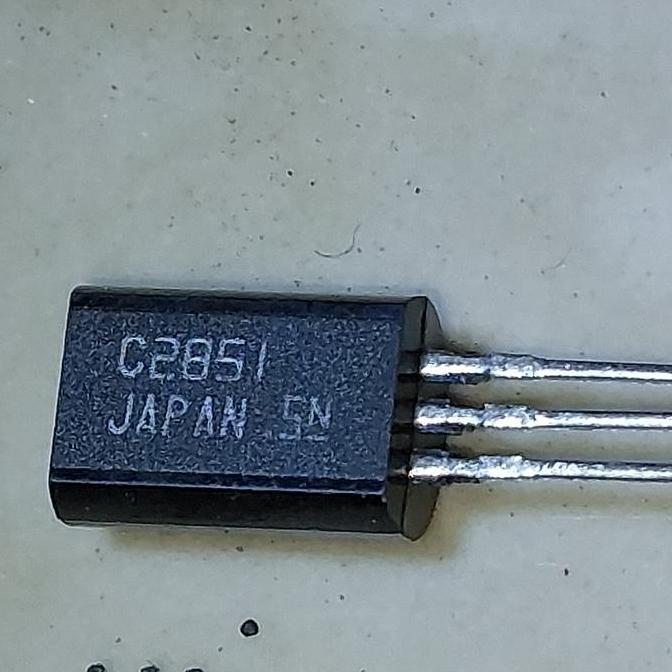C2851 C2851R 2SC2851 TRANSISTOR RF AMPLIFIER NPN TO-92L JAPAN SE27