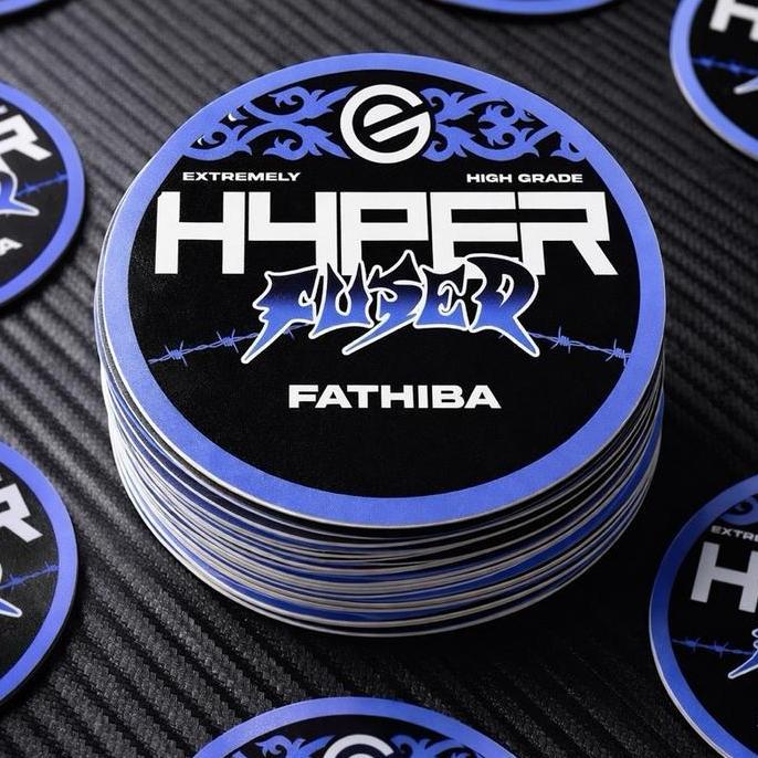 Decorao - Garilo Hyper Eyaio - Stiker Karya Seniman Fathiba Ukuran 2.5Mm