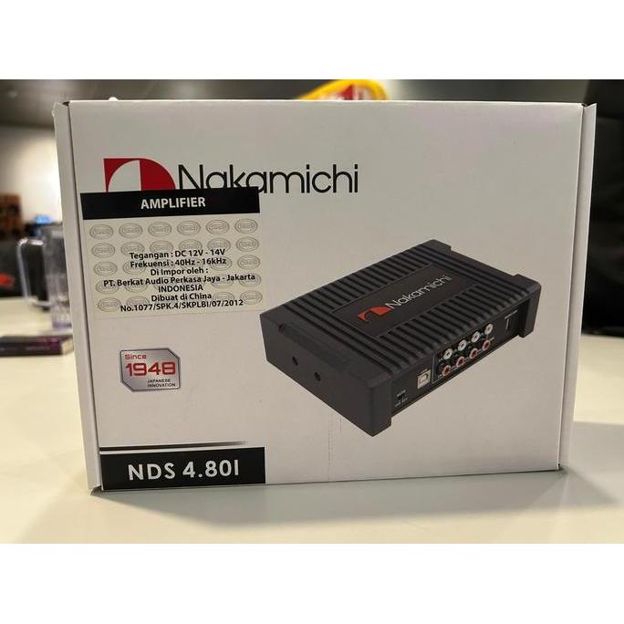 TERBARU - Procesor Nakamichi DSP/ DSP Nakamichi NDS 4.801 Fidela 8channel