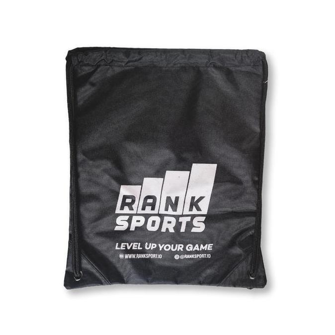 RANK SPORTS BASIC STRING BAG - BLACK