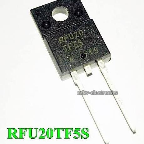 RFU20TF5S RFU20 TF5S RFU 20 LCD FAST RECOVERY DIODE TO-220F DIODA SE27