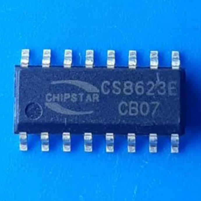 CS8623E CS8623 8623E CHIPSTAR IC AUDIO AMP SOP-16 CLASS D MONO 25W SMD SE27