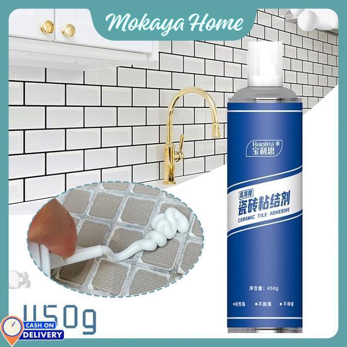 Mokaya Home - Lem Keramik Super Kuat Perekat Keramik Perekat Porselen Retak Lem Keramik Kuat Sealent