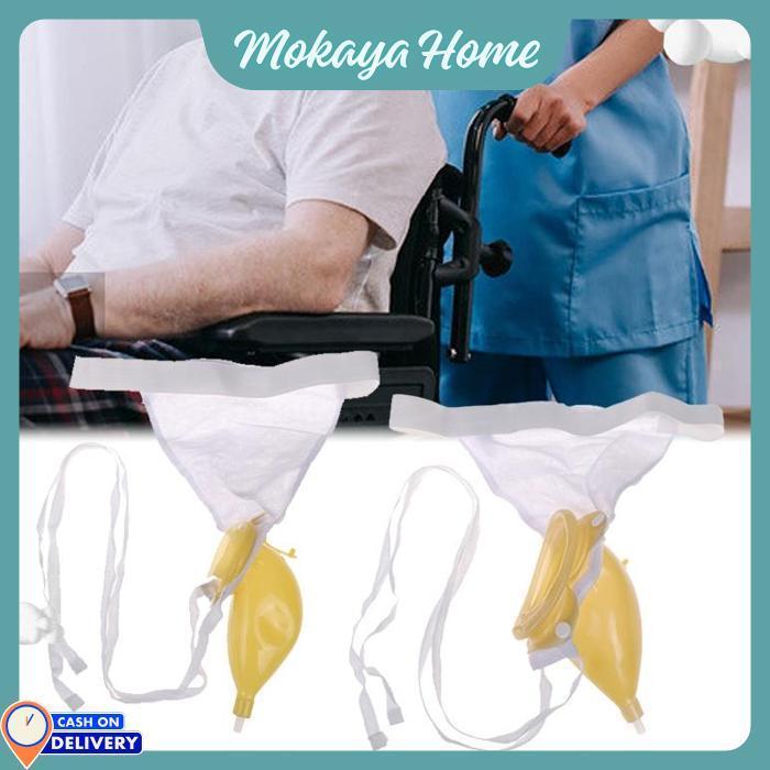 Mokaya Home - Alat Bantu Kencing Pasien Stroke Kateter Luar Urinal Untuk Pria Dan Wanita Dewasa Alat