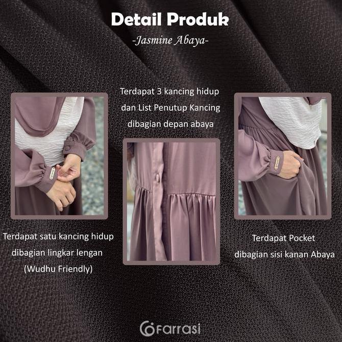Farrasi | ABAYA JASMINE / ABAYA BASIC / ABAYA TURKEY