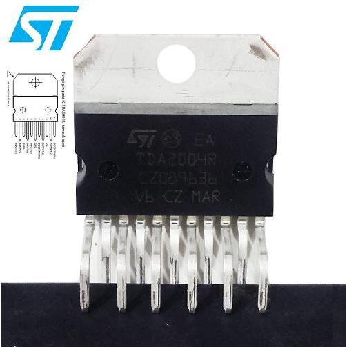 IC TDA 2004 ST Genuine ( 20 Stereo IC Amplifier ) TDA2004 TDA2004R