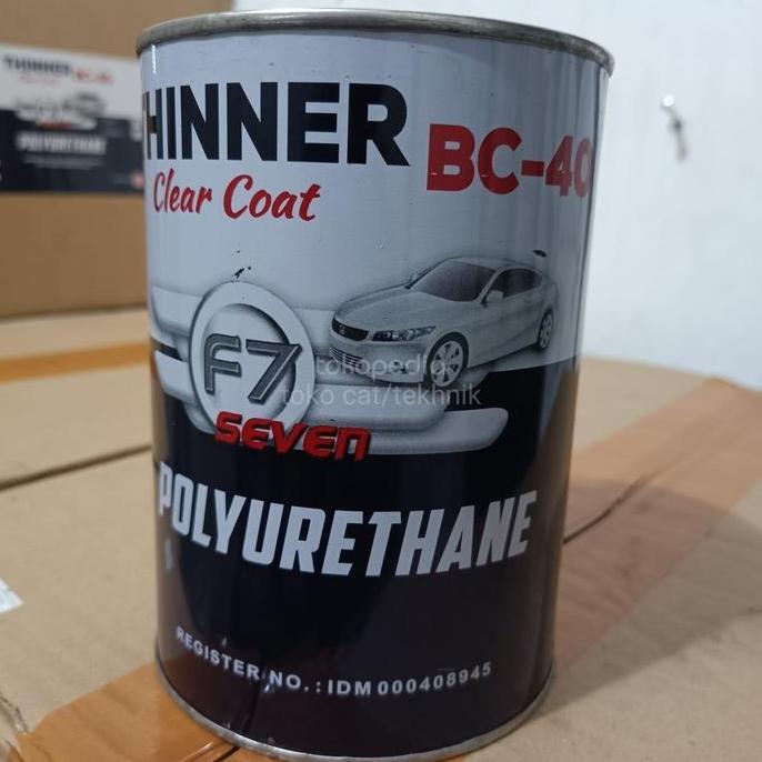 Thinner PU F7 BC-40 / Tiner Clear coat - 1 Kaleng