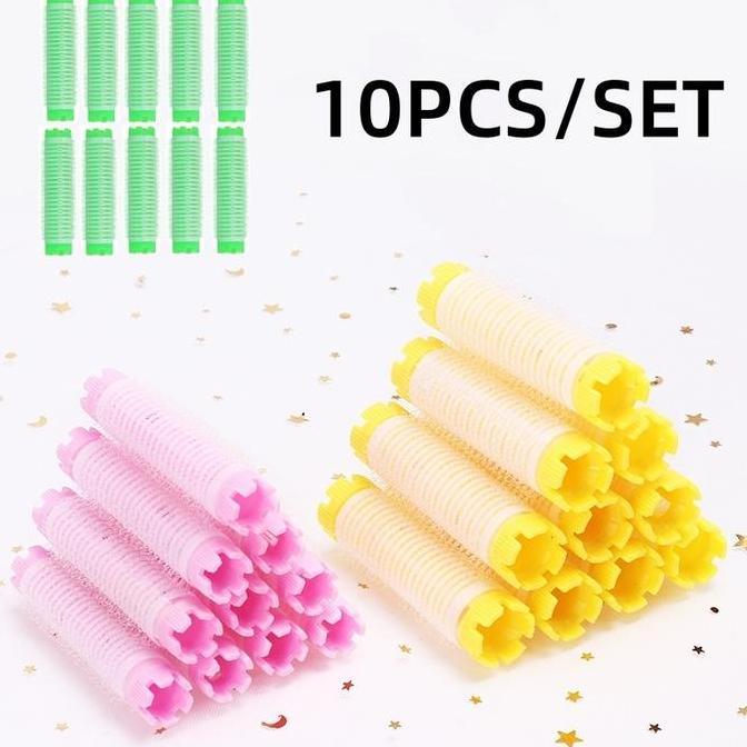 SAMRUAY 10PCS/SET Roll Keriting Akar Root Perm Roll Salon Rol Korean Perm
