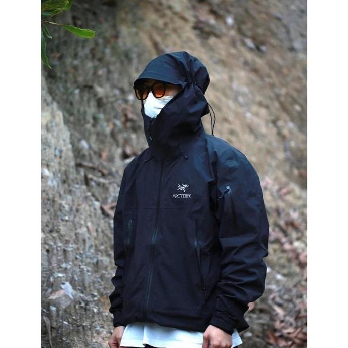 '' LIMITED ARCTERYX BETA LT OUTDOOR JACKET WATER REPELLANT ANTI AIR, BEIGE / PINK / WHITE / LIGHT BL