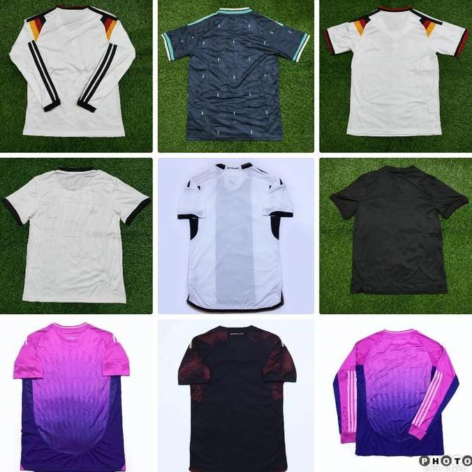 COCHONS JERMAN HOME AWAY JERSEY BAJU BOLA PIALA EROPA DUNIA 2022 2024 2026 GRADE ORI JUMBO XXL 2XL X
