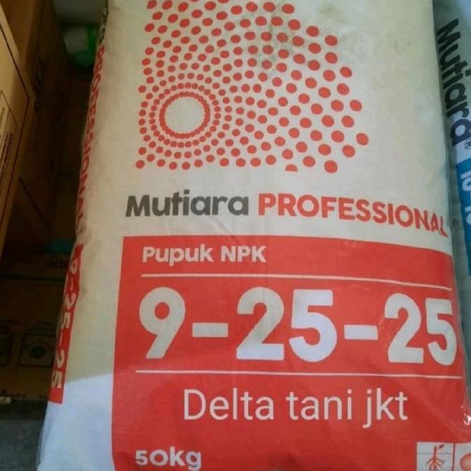 Best Seller Npk Mutiara Profesional 9.25.25 Kemasan 50Kg Premium