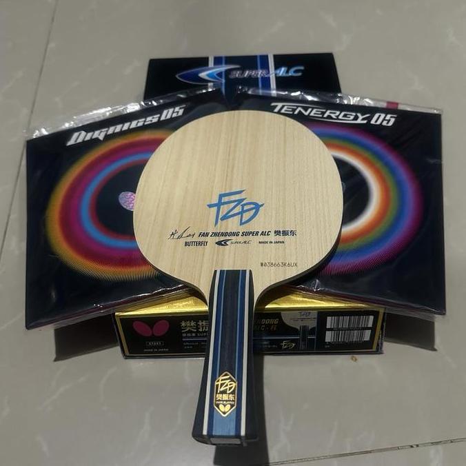 Set up Blade Fan Zhendong Super Alc + Dycnics 05+ Tenergy 05  ori 100%