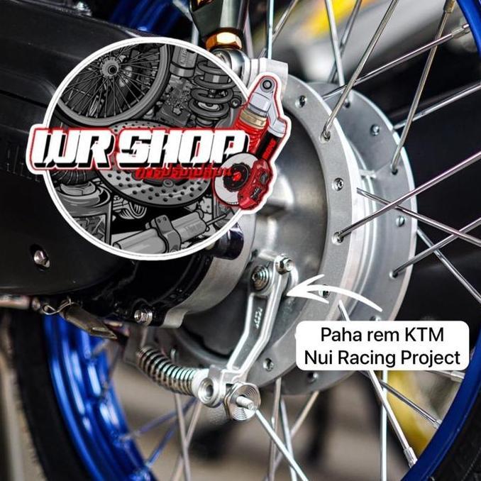PAHA REM BELAKANG MIO FINO NOUVO PAHA REM NUI RACING PROJECT ORIGINAL THAILAND MOTORCYCLE MURAH!