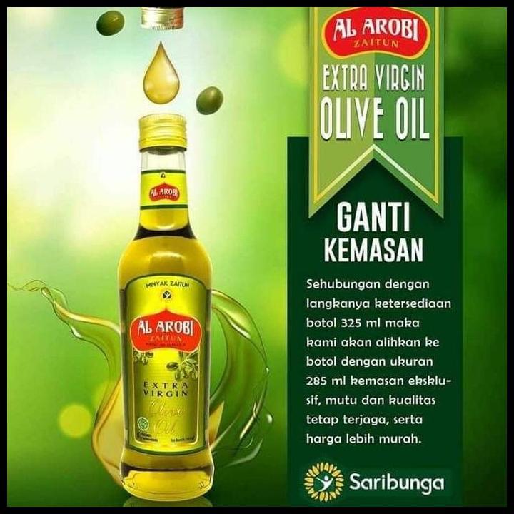 Best Seller Al Arobi Minyak Zaitun Extra Virgin 285Ml - Minyak Zaitun Perawan Terbaik Dari Tursina M